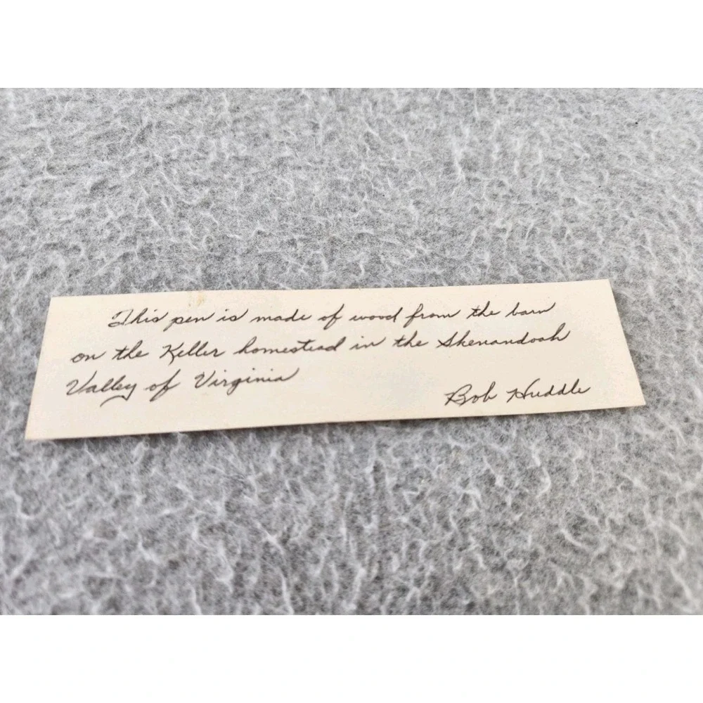 Historic Barn Wood Pen Keller Homestead Shenandoah Valley VA German Museum Vtg